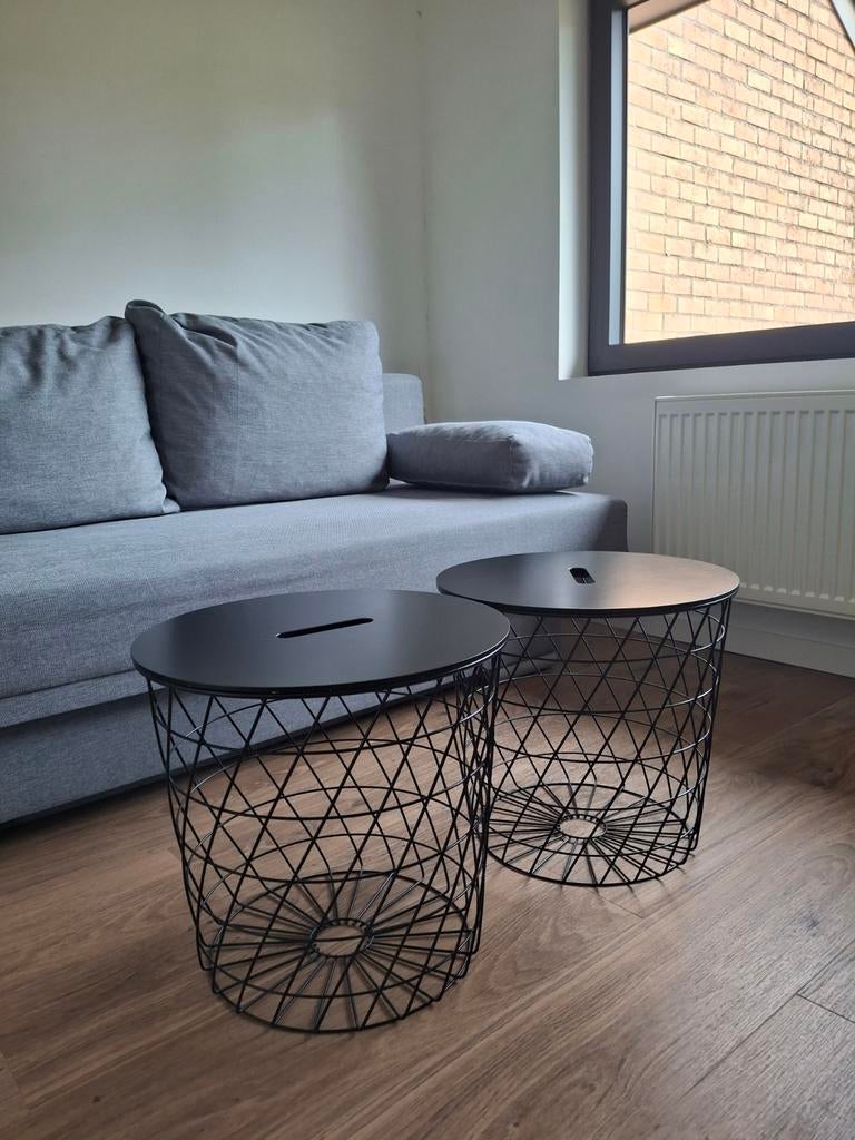 2 Ikea bijzettafels in perfecte staat, Enlèvement