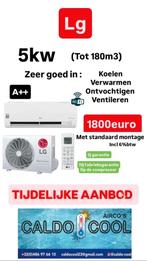 AIRCO'S MET MONTAGE KOELEN EN VERWARMEN, Ophalen, Koelen en Ontvochtigen, Nieuw, 3 snelheden of meer