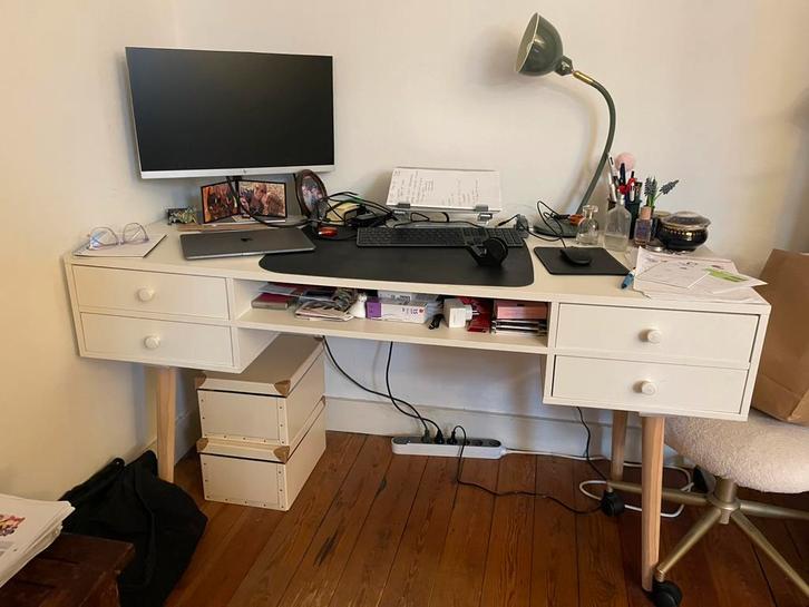 bureau en bureaustoel, Huis en Inrichting, Bureaus, Nieuw, Bureau, Ophalen