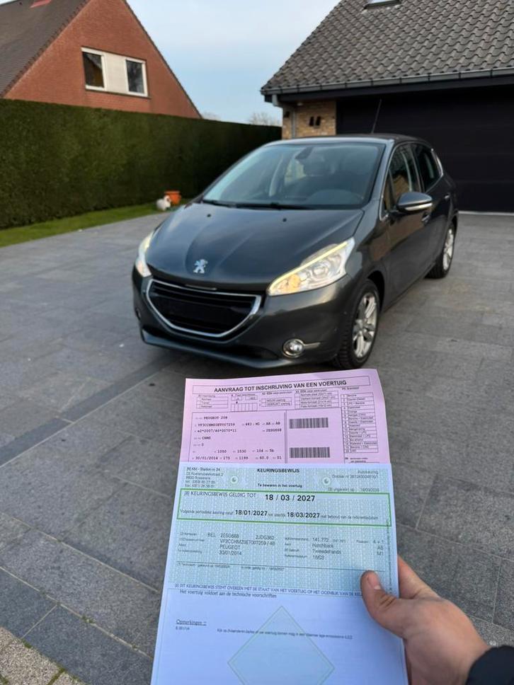 Peugeot 208 met keruing, Autos : Pièces & Accessoires, Autres pièces automobiles, Peugeot, Enlèvement ou Envoi