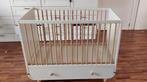 Lit bébé évolutif blanc Myllra Ikea 60*120cm, Enfants & Bébés, Berceaux & Lits, Enlèvement, Comme neuf, Lit