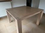 massief eiken keuken tafel, Ophalen, Zo goed als nieuw, Vier personen, 100 tot 150 cm