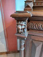 2 massief houten dressoirs, Ophalen, Gebruikt, Eikenhout