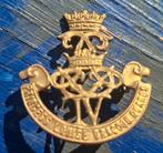 Ww2 canadees cap badge dday caen  nederland, Verzamelen, Ophalen of Verzenden