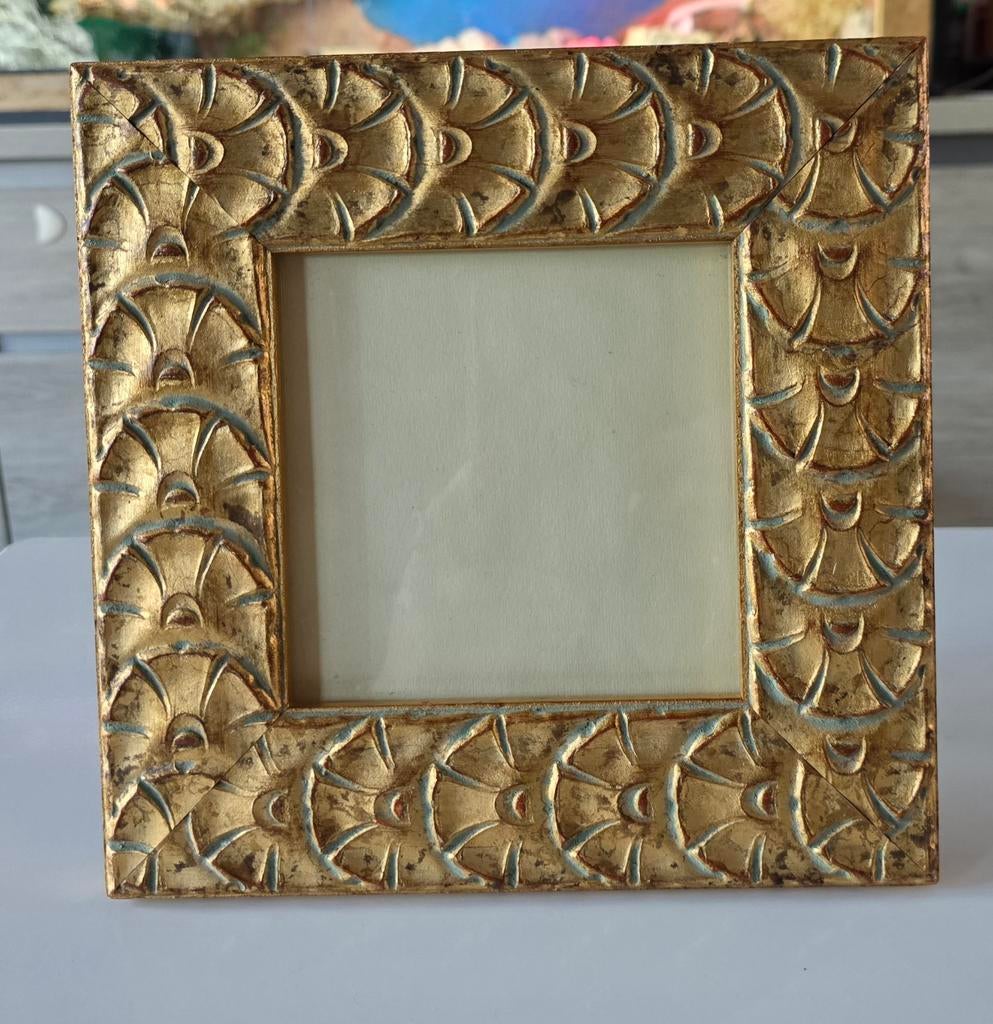 Cadres photo vintage collection int 13x13 cm cadre 22 cm, Enlèvement, Bois