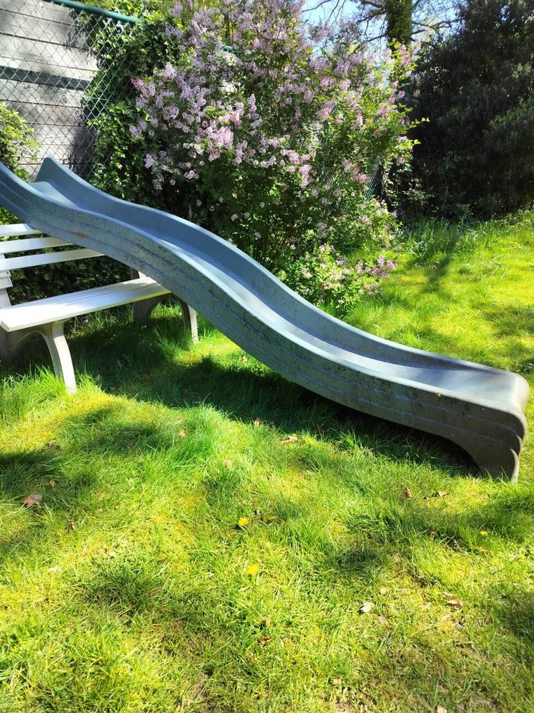 Glijbaan groen 280cm, Enfants & Bébés, Jouets | Extérieur | Aires de jeux, Enlèvement, Toboggan