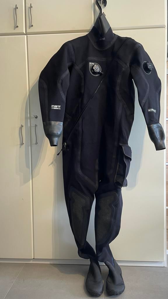 Droogpak Bare XCS 2 Tech Dry, maat Large, Watersport en Boten, Duiken, Zo goed als nieuw, Duikpak, Ophalen of Verzenden