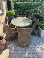 Tuinset 4 Seasons Outdoor - 7 delig, Tuin en Terras, Ophalen, Gebruikt, 6 zitplaatsen, Wicker