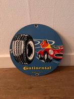 Continental auto banden emaille reclame bord, Ophalen of Verzenden