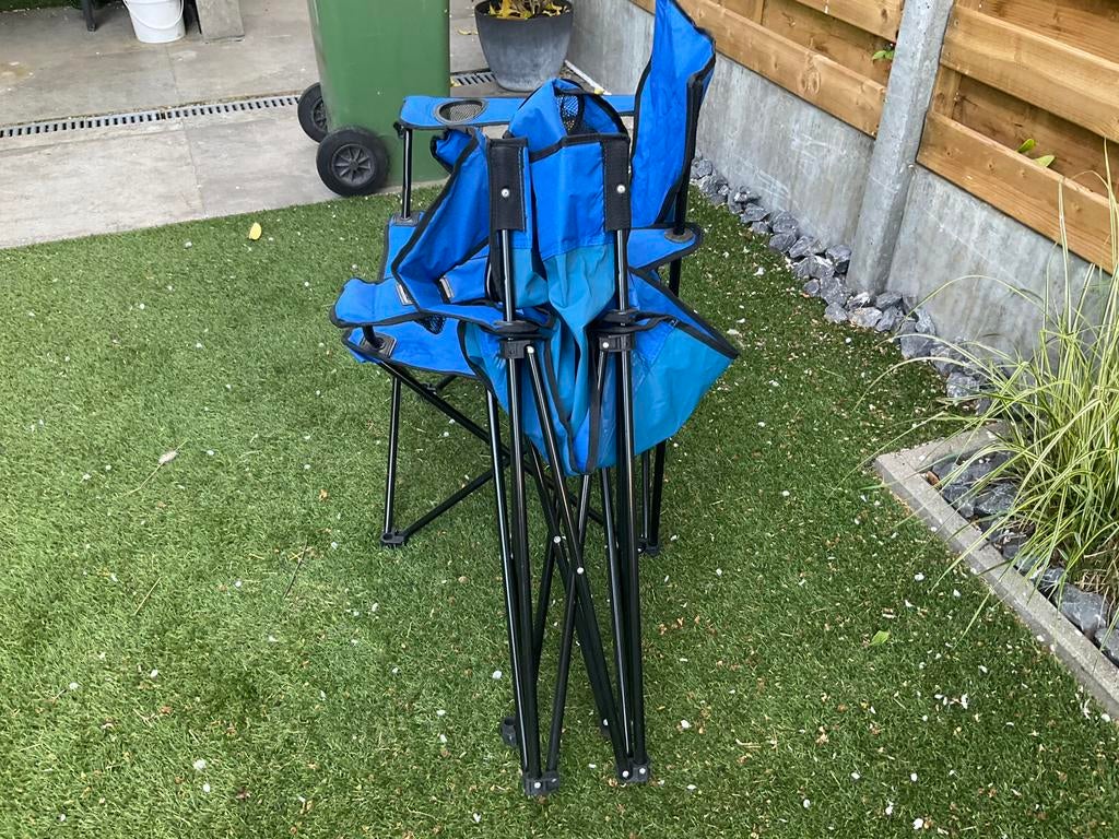 Opvouwbare stoelen, Caravanes & Camping, Meubles de camping, Enlèvement, Utilisé