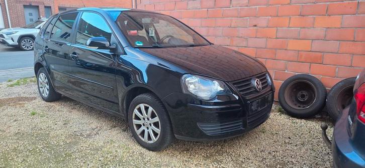 Volkswagen Polo 1.2 Black Edition 120.000km 2008, Auto's, Volkswagen, Bedrijf, Polo, Airconditioning, Lichtmetalen velgen, Trekhaak