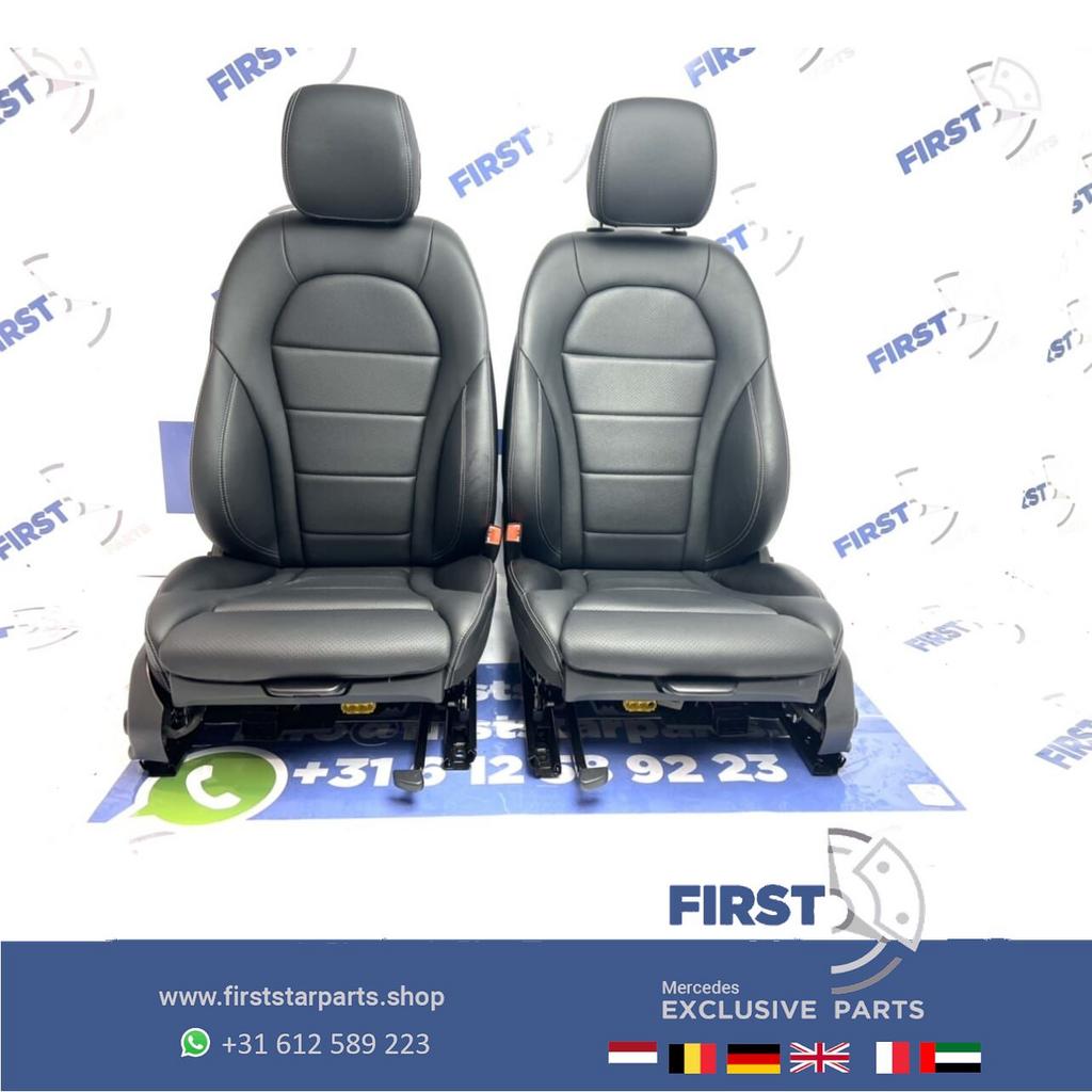 W205 C43 AMG interieur Mercedes C Klasse 2020 stoelen Ledere, Utilisé, -, -, Enlèvement ou Envoi