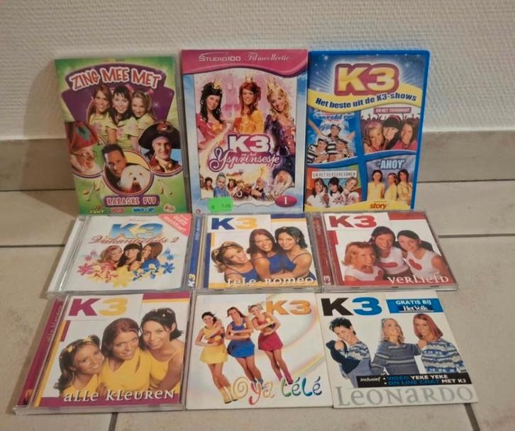 Pakket K3 / Samson en Gert / Studio 100, Verzamelen, Film en Tv, Gebruikt, Film, Overige typen, Ophalen