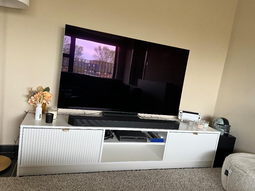 Tv-kast, Huis en Inrichting, Ophalen, Zo goed als nieuw, 150 tot 200 cm, Minder dan 100 cm