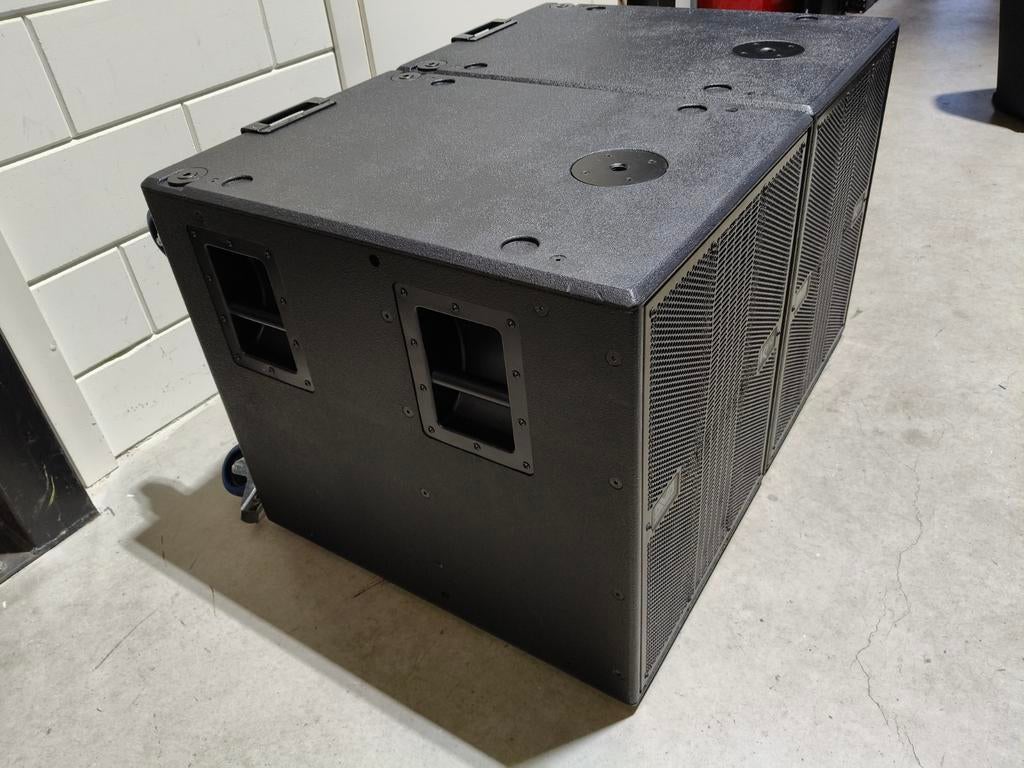 Set dB Technologies DVA KS10 DVA actieve 18" subwoofers, Ophalen, Gebruikt, 120 watt of meer, Overige typen