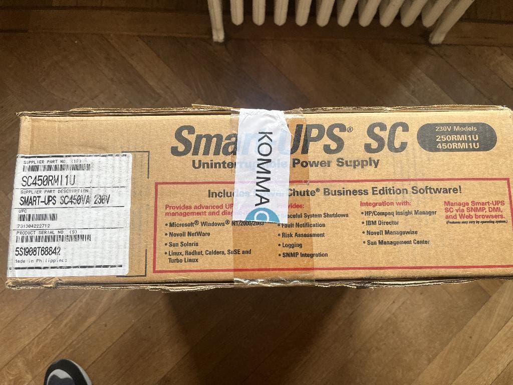 APC smart UPS batterij, Ophalen