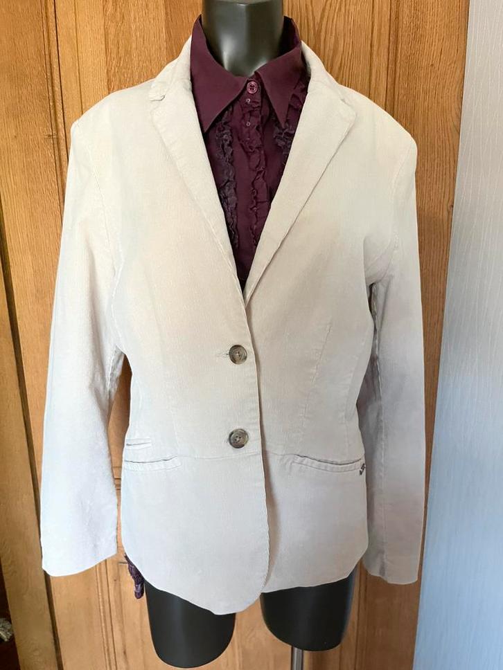 Velours blazer van McGregor maat 42 NIEUWSTAAT, Kleding | Dames, Jassen | Zomer, Zo goed als nieuw, Maat 42/44 (L), Ophalen of Verzenden