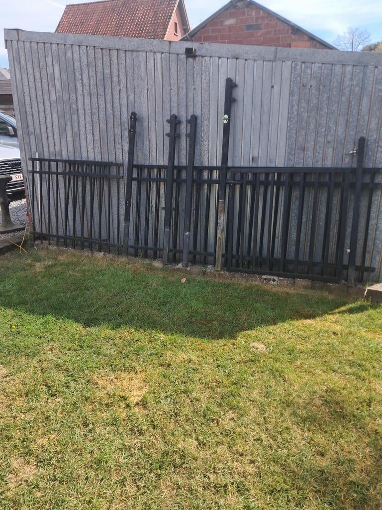 Tuinhek met poort, Enlèvement, Porte du jardin, Avec portail