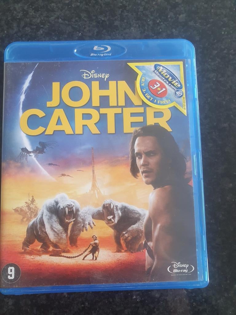 John Carter blu ray NL FR, Ophalen of Verzenden