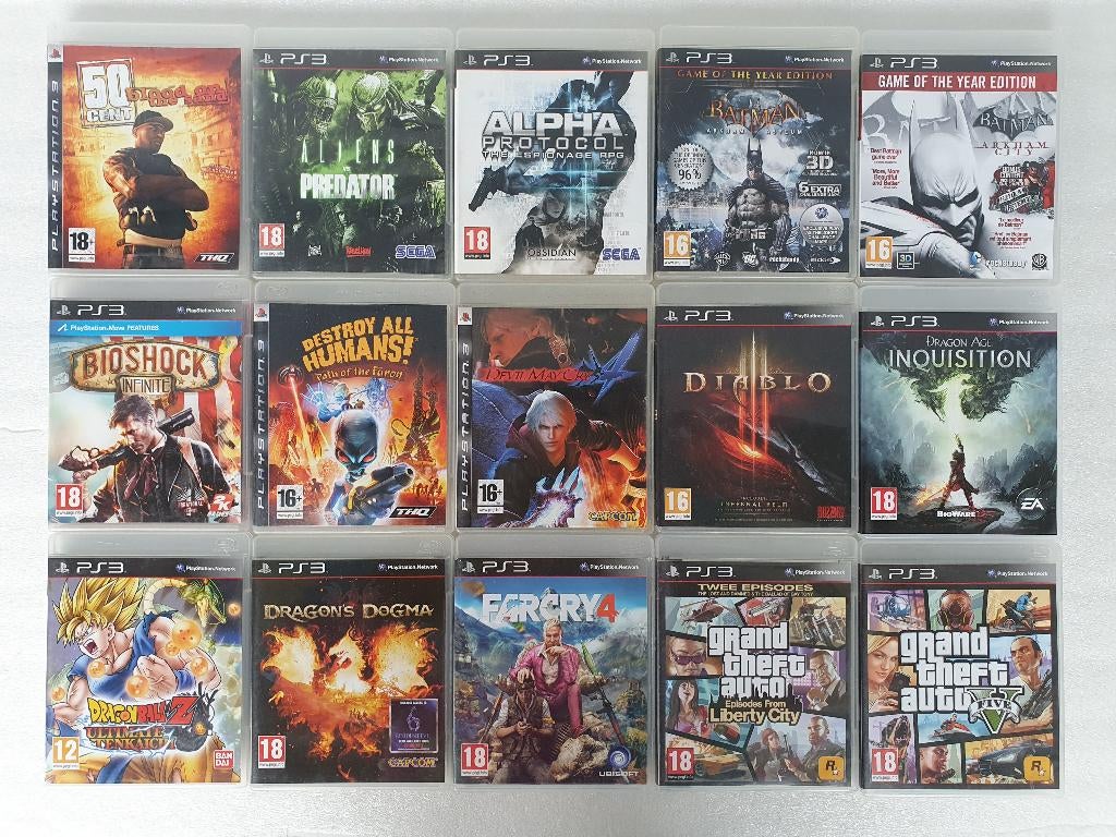 PS3 Games, Enlèvement ou Envoi, Utilisé