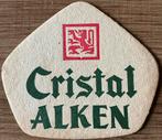 CRISTAL ALKEN/Tapis à bière, Enlèvement ou Envoi, Comme neuf, Sous-bock, Autres marques