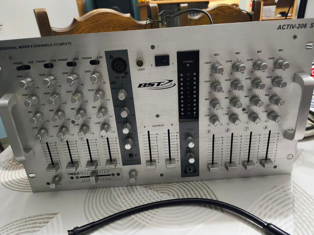 Mengpaneel BST, Ophalen