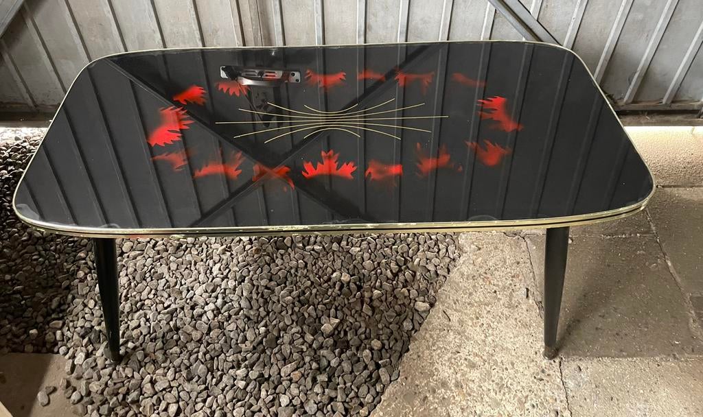 Te koop Vintage salontafel jaren 50, Ophalen, Zo goed als nieuw