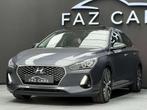 Hyundai i30 1.6 CRDi * 1ER PROP + CUIR + GPS + JANTES + LED, USB, 4 cilinders, 136 pk, Leder