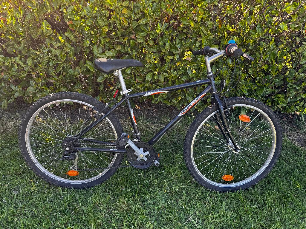 Vélo VTT Rockrider, Gebruikt, Velgrem, Versnellingen, Ophalen