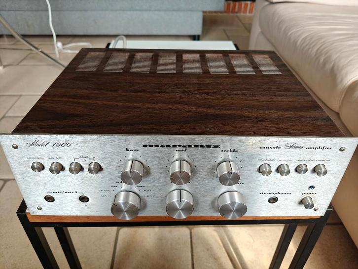 Marantz 1060, complete revisie, upgrade voeding, TOP geluid, TV, Hi-fi & Vidéo, Chaîne Hi-fi, Reconditionné, Haut-parleurs, Composants en vrac