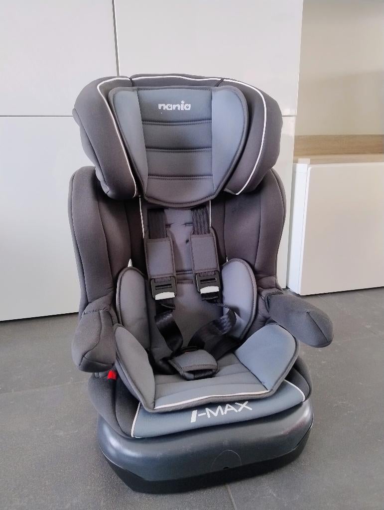 Autostoel Nania I-Max, 9-36 kg, Kinderen en Baby's, Autostoeltjes, Gebruikt, Zijbescherming, 9 t/m 36 kg, Isofix