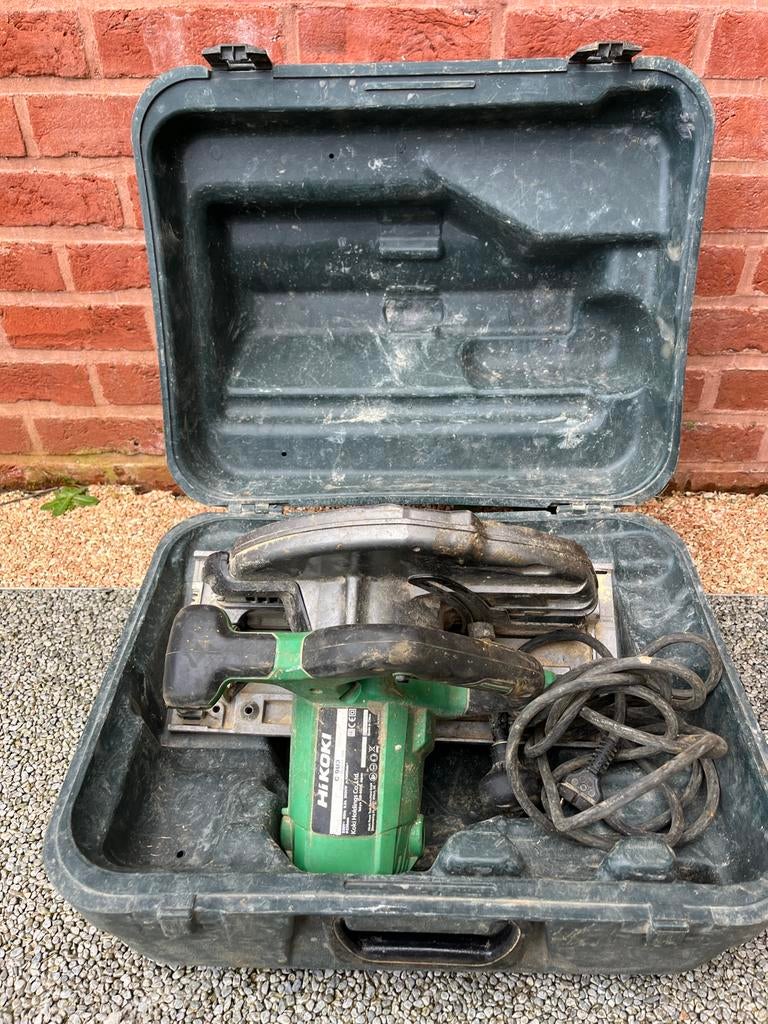 Scie circulaire 2000W 235 mm Hikoki, Ophalen, Gebruikt, Cirkelzaag, 70 mm of meer