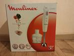 Mixeur à main Moulinex, Electroménager, Enlèvement, Comme neuf, Résiste au lave-vaisselle, 2 vitesses
