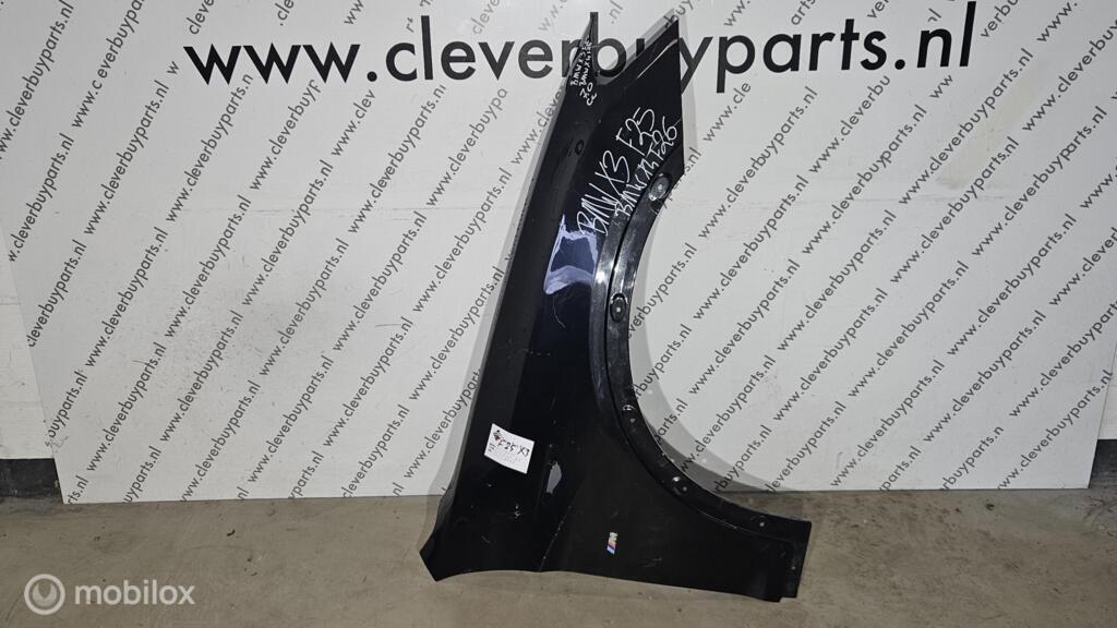 Zijscherm origineel BMW X3 F25 ('10-'17), Gebruikt, Ophalen of Verzenden, BMW, BMW