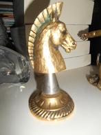 Cheval en Laiton +-12cm, Enlèvement ou Envoi