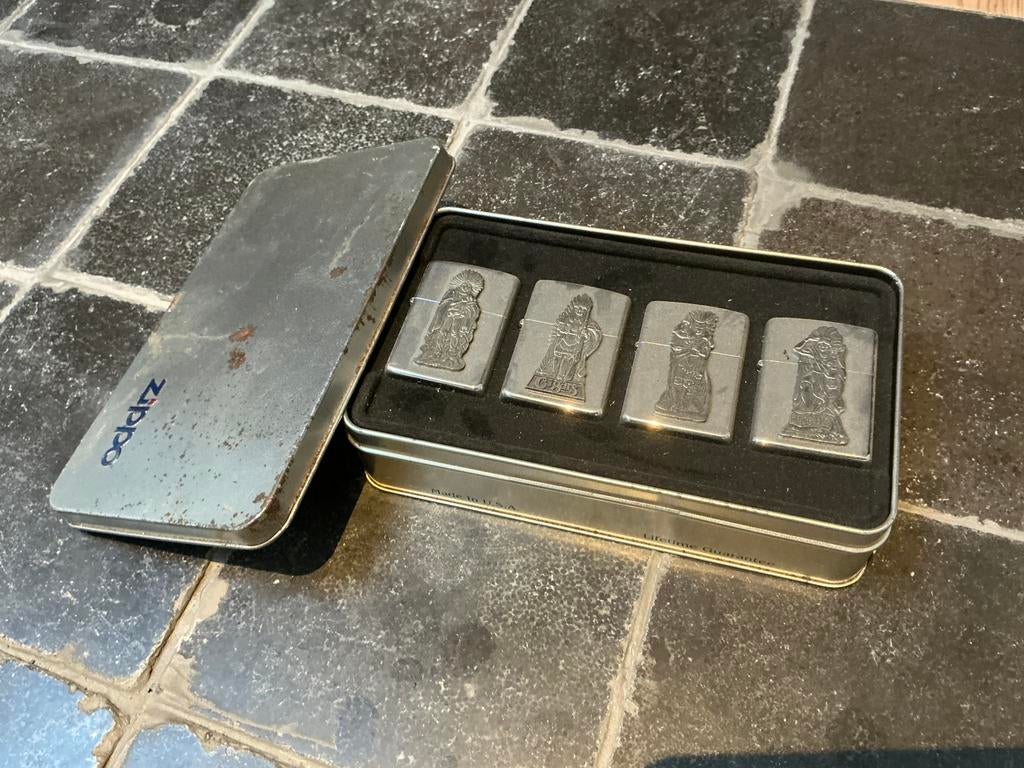 Zippo collectie USA Indian, Ophalen of Verzenden