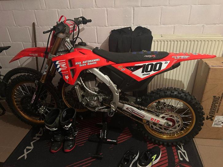 honda crf 450 bj 2024 ALS NIEUW!33 echte uren!!, Motoren, Motoren | Honda, Particulier, Crossmotor, Ophalen