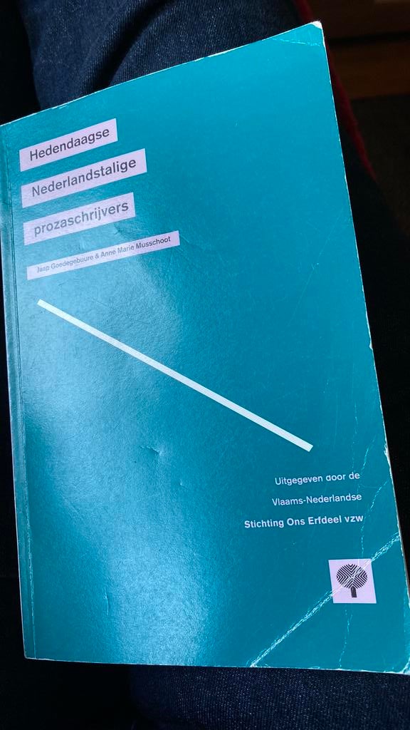 Hedendaagse Nederlandstalige prozaschrijvers, Enlèvement ou Envoi, Comme neuf