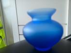 Petit vase bleu en verre BRETAGNE, Bleu, Verre