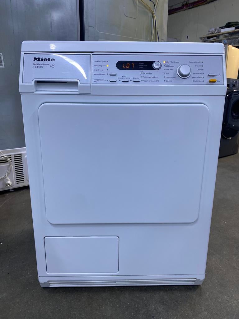 Droogkast Miele 8 Kg condens met GARANTIE, Ophalen of Verzenden, Zo goed als nieuw, Condens