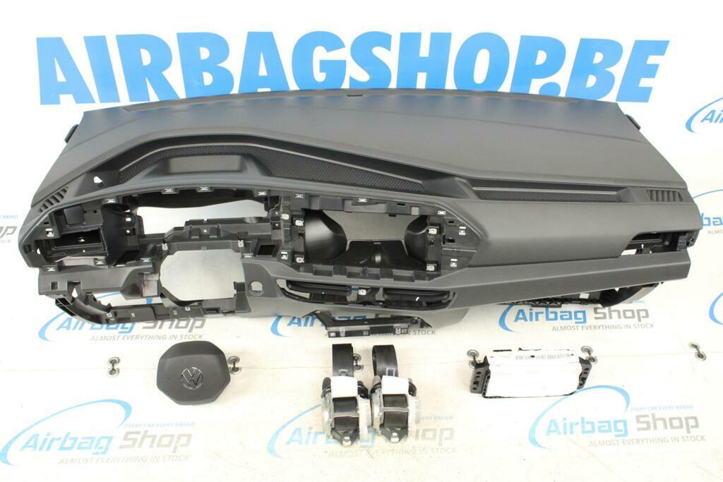 Airbag kit Tableau de bord noir Volkswagen Caddy 2020-...., Autos : Pièces & Accessoires, Enlèvement ou Envoi, Utilisé