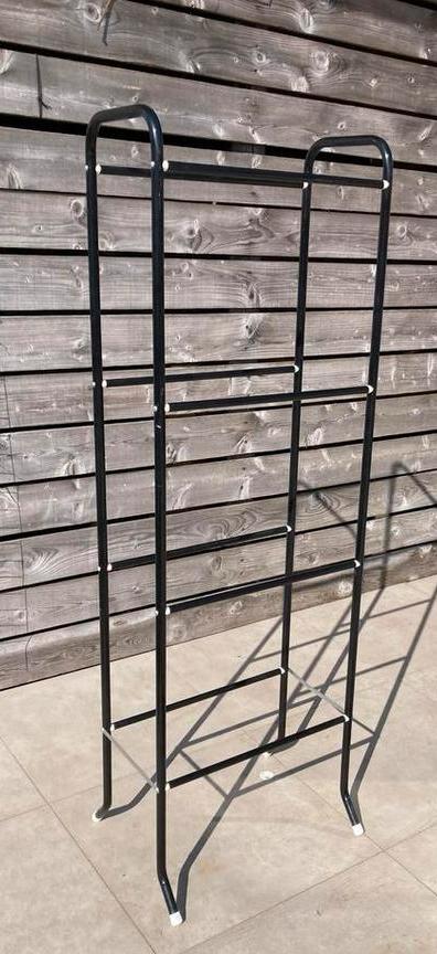 Opbergrek voor 4 bakken, Ophalen, Gebruikt, Metaal, 75 cm of meer