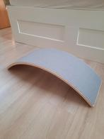 Balance board grijs/hout, Enlèvement, Comme neuf, Jouet à Rouler ou à Bascule