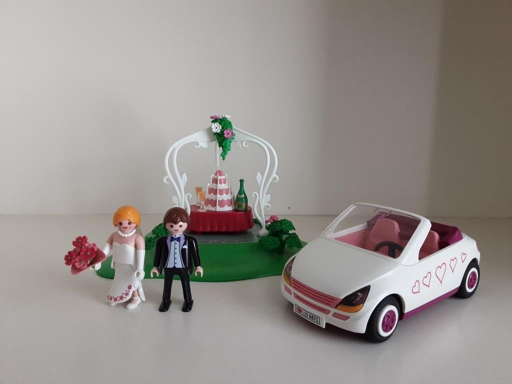 PLaymobil trouwpartij, Kinderen en Baby's, Ophalen of Verzenden, Zo goed als nieuw, Complete set