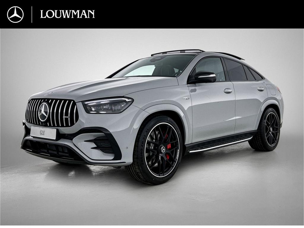 Mercedes-Benz GLE 53 AMG Hybrid 4MATIC+ Night Edition Premiu, Auto's, Automaat, Grijs, Parkeersensor, SUV of Terreinwagen