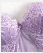Retro Korset Y2K / Top - Lila paars, Ophalen of Verzenden, Nieuw, Paars