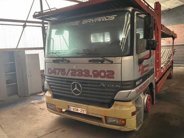 Mercedes-Benz 1831 NRL/7.1 Depanneur 1997, Autos, Camions, Entreprise, Mercedes-Benz, Autres carburants, Euro 2