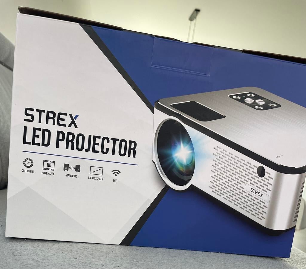 Projector zoals nieuw, Audio, Tv en Foto, Beamers, Ophalen, Zo goed als nieuw