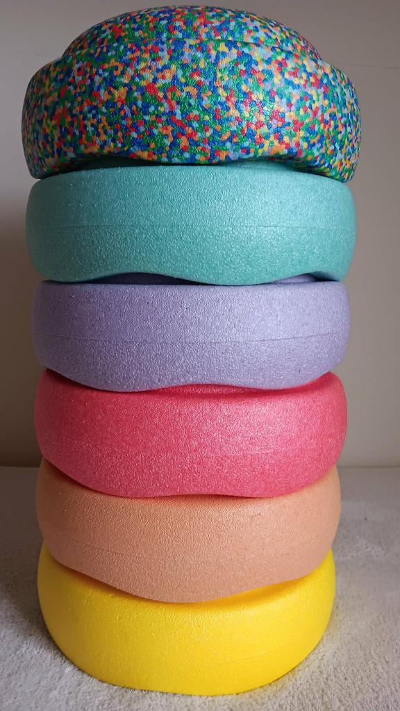 Stapelstenen stepping stones pastel 6 tegels, Enfants & Bébés, Jouets | Blocs de construction, Neuf, Enlèvement