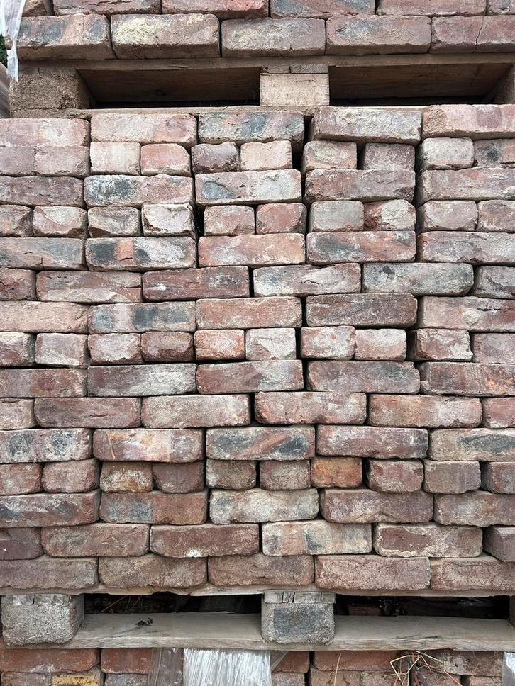 Winterslagse recup gevelstenen, Doe-het-zelf en Bouw, Metselstenen, Gebruikt, Bakstenen, Ophalen